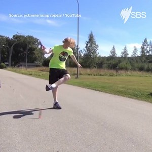 101K views · 677 reactions | Here's what happens when jumping rope becomes an extreme sport... | SBS Australia | Facebook