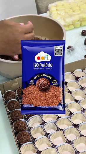 Tipos de Granulados de Chocolate na Confeitaria