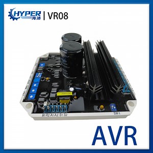 [Hot Item] Generator Parts Automatic Voltage Regulator AVR Vr08 for Kf308A Diesel Engine Replacement