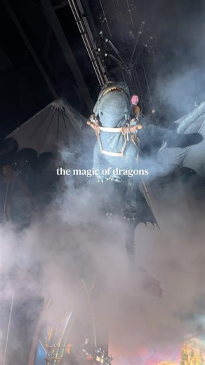 Toothless is ACTUALLY flying! 🐉 | Epic Universe