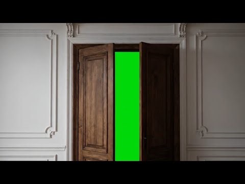 15 Chroma Key Green Screen Door Opening Transitions | Ultimate VFX Portal Assets | #greenscreen
