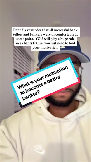 Working at a bank the first 6 months can be a struggle adjusting to the new banker role. There is a ton of information and then multitasking conversations and operations can be stressful. Bankers should understand what the next expectation is and stay motivated to achieve those goals. #realest_branchmanager