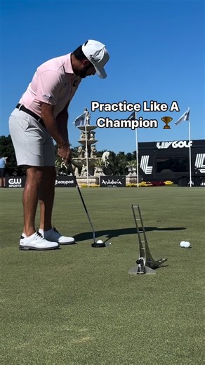 Perfect your practice with the @theperfectputter and do it like a champion 🏆 @abrahamancer | The Perfect Putter, Putting Aid, outdoor training, putting aid, putting in work, putting stroke, putting up, putting drill, golf training aids, golfers, golf life, golf shots, golf is life, golf, golf swing, golf practice, golf drills, golf addict, golf tips | | Golf Performance Store