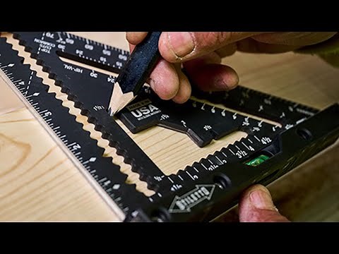 NEW! STILETTO® 7” Carpenter Squares BOMBER™ Guide