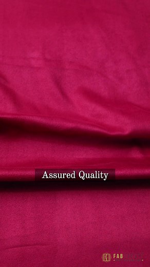 Wrap your creations in the warm-touch softness of our Plain Suede Fabric - smooth, structured, and perfect for winter-friendly jackets, tops, dresses, and chic layers. Its rich texture adds a polished finish to every design you imagine. Shop now! | Fabcurate