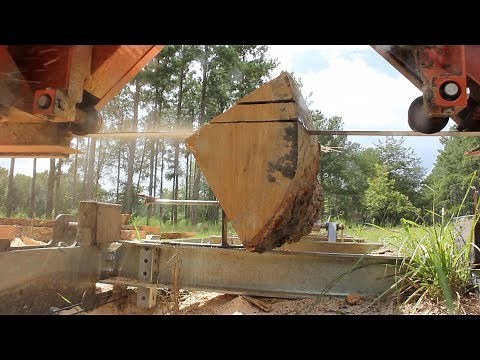 Quarter Sawing Oak the PROPER way!
