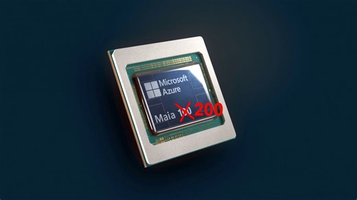 Microsoft Azure: AI accelerator Maia 200 aims to surpass Google TPU v7