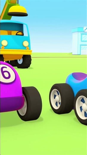 The car was given playful wings and turned into a fun flying machine in cartoon #forkids #cars