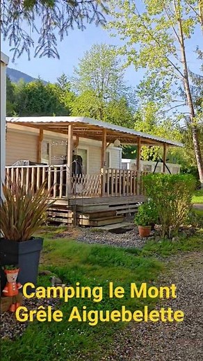 Camping Le Mont Grêle at Lake Aiguebelette #camping #holidays