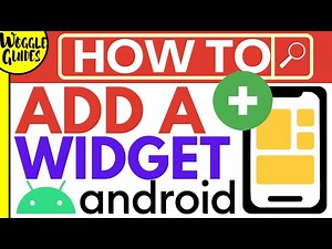 How to add widgets to home screen