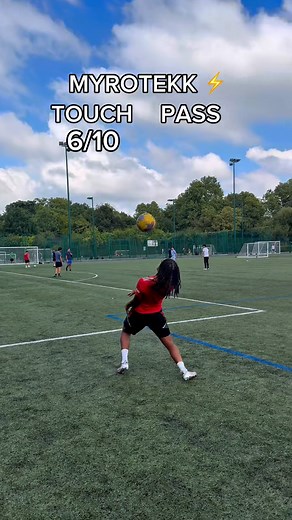 TOUCH CHALLENGE 🤯 #football #soccer #viral #futbol #footballchallenge | Myro Costa