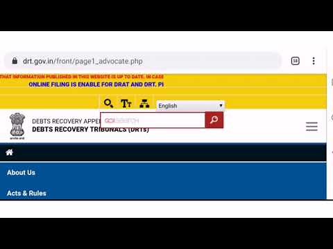 DRT Case Status Party Wise - DRT and DRAT case Status by Party Name