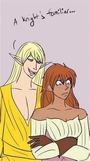 Archfey knows her weaknesses, unfortunately. #shorts #dnd #art #oc #webtoon #animation #romantasy