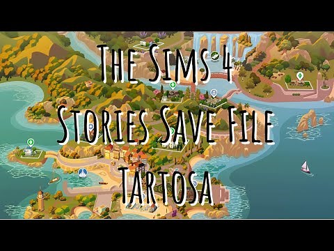 Tartosa Story Save l Sims 4 BG + My Wedding Stories Save File