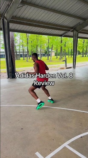 CRAZY ADIDAS HARDEN VOLUME 8 REVIEW! 🔥🏀 #shorts #adidas #sneakers #harden #jamesharden #review