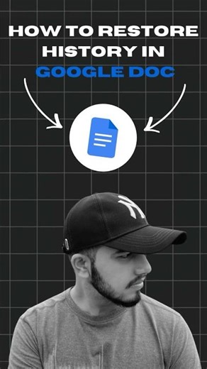 How to Restore Version in Google docs #design #googledocshack