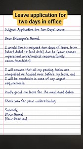 Leave application letter writing idea part_79 #leaveapplication | English Class