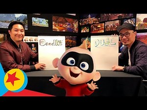 Jack-Jack In the Jungle | Pixar Doodle Duels