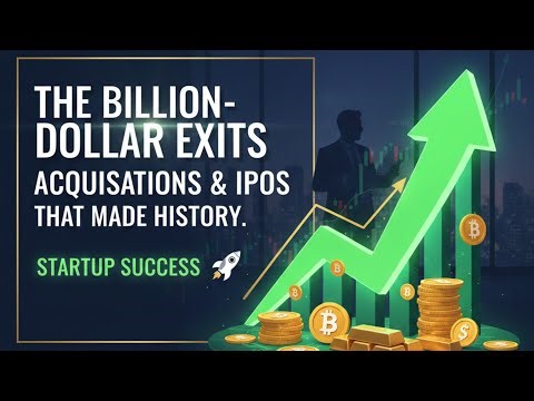 The Billion-Dollar Exits: Acquisitions and IPOs That Made History - Startup Success #businesshistory
