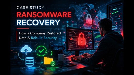 Case Study Ransomware Recovery | Alan Sugano