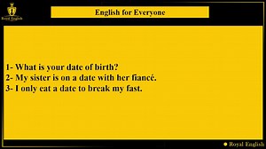 Understanding the Various Meanings of 'Date'