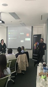 Before we reveal all the photo impressions of our first Deloitte Audit Career Day, we present our @Miha Vertin presenting work-life balance benefits of Deloitte Slovenija! 🍀✅🆒 | Deloitte