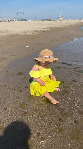 Toddler Beach Fun: Playful Moments in the Sun