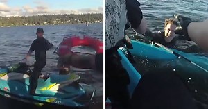 18K views · 64 reactions | Two Seattle police officers pulled off one amazing rescue. https://nyp.st/2KVNWN1 | New York Post | Facebook