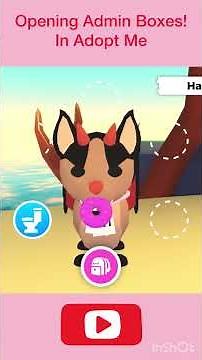 Opening Admin Boxes in adopt me! #adoptme #adminabuse