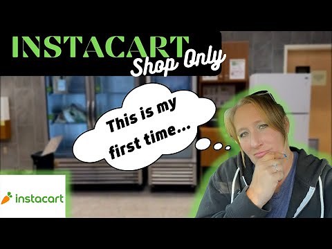 InstaCart Shop Only | My First Batch | How to Complete a Shop Only Order at Publix Supermarket