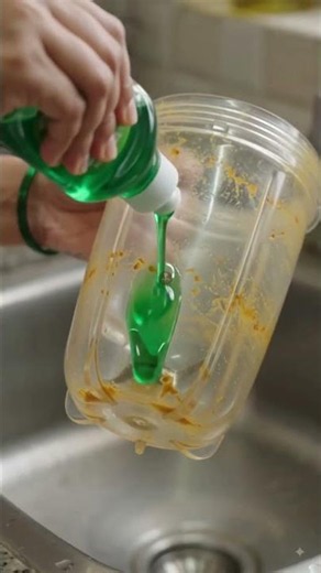 🧽 5 Smart Kitchen Cleaning Hacks That Really Help! 🤯✨ #shorts
