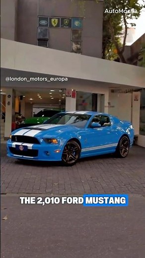 2010 Shelby GT500 – The Return of the Supercharged Legend