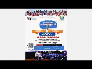 CONCOURS D'ORTHOGRAPHE 2025 | 4th Edition - THE FRENCH SPELLING BEE