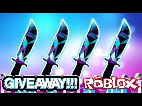 JD KNIFE GIVEAWAY!!! (RAREST KNIFE EVER) | Murder Mystery 2