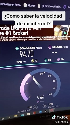Cómo hacer un testeo de velocidad en internet