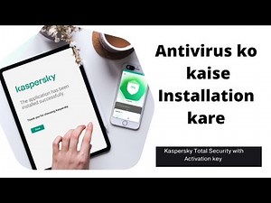 How to Install Kaspersky Total Security without CD in laptop