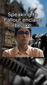 83K views · 1.3K reactions | Speaking to Fallout enclave be like: #fallout #falloutcommunity #falloutmemes #bethesda #fallout4 | The Fallout Fan | Facebook