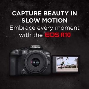 13 reactions | Capture the beauty of life in slow-motion with the EOS...
