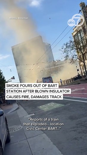 The Civic Center BART station reopened on Tuesday following a fire from a blown insulator that damaged its tracks and caused smoke to pour out of grates, the transit agency announced on Tuesday. This latest problem adds to a long list of others going back months. | ABC7 News