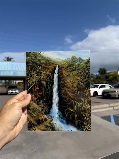 Today I’m having fun making my dad‘s art come alive. | Michael Kitchen