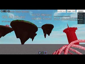 Roblox size comparison!
