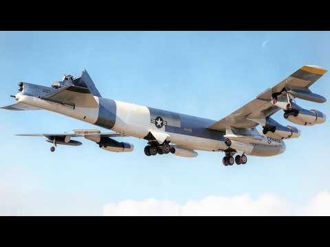Damaged B-52 bomber flies home Without a Tail