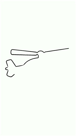 Draw helicopter in 59s!