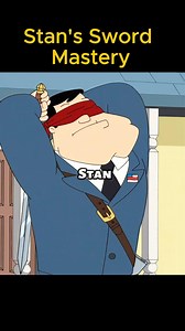 125K views · 1.2K reactions | Stan's Sword Mastery #americandad #cartoon #cartoonfunny #highlights | Bennett Chan | Facebook