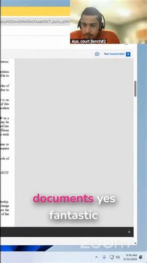 Bexar County Jail Court Zoom Session - Waiving Rights for Plea: A Courtroom Decision