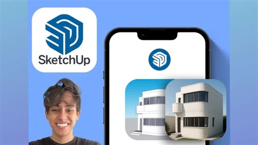 「福利」「中英字幕」Udemy - 通过建模学习掌握SketchUp