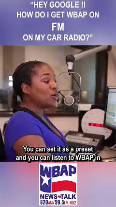 Google can also tell you how to get #820WBAP on your FM Radio....It's now crystal clear with digital audio. Just watch the video to find out how. | WBAP
