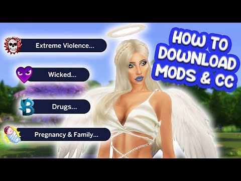 HOW TO DOWNLOAD MODS AND CUSTOM CONTENT || The Sims 4 Tutorial