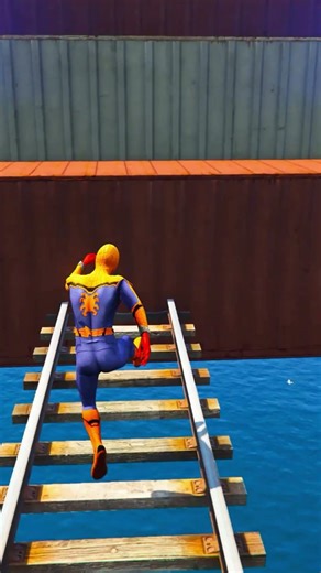 GTA 5 Epic Water Ragdolls | Spider-Man Jumps / Fails ep.18401 #shorts