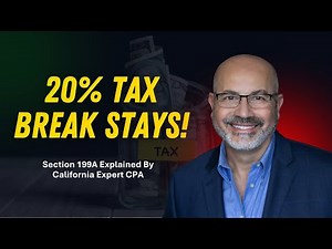 Small Business Tax Break Just Got BETTER for 2026 🚀 | Section 199A Explained